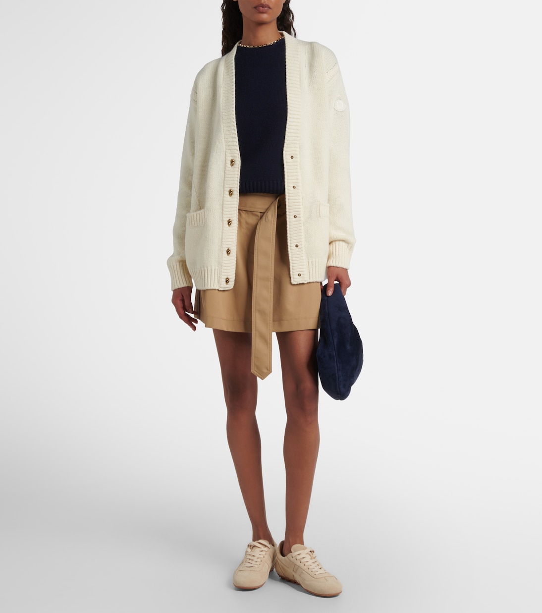 Cardigan aus Wolle und Kaschmir  | Moncler