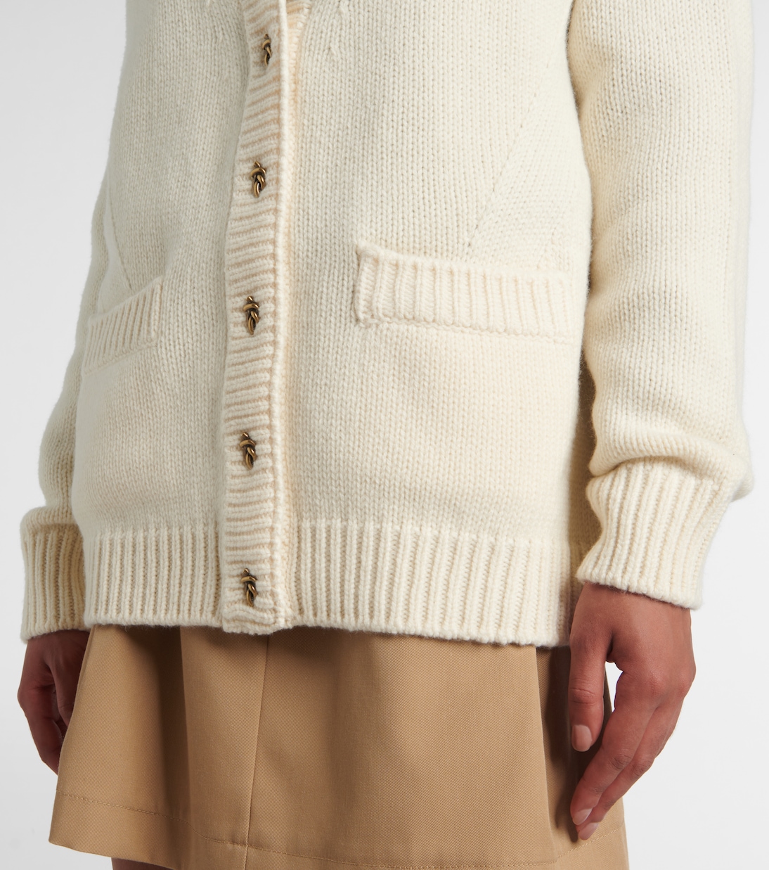 Cardigan aus Wolle und Kaschmir  | Moncler