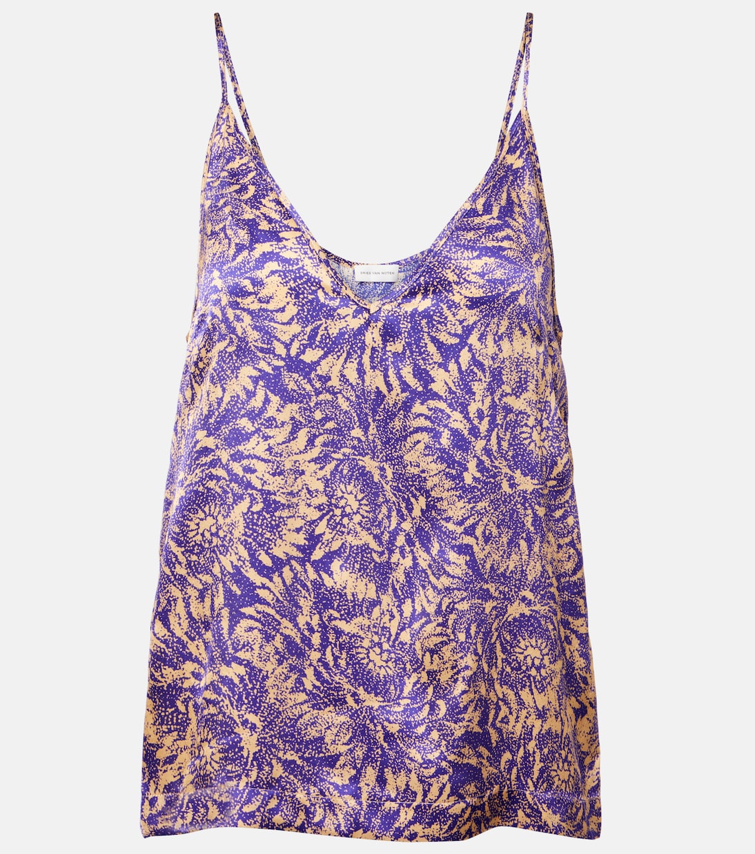 Floral silk camisole | Dries Van Noten