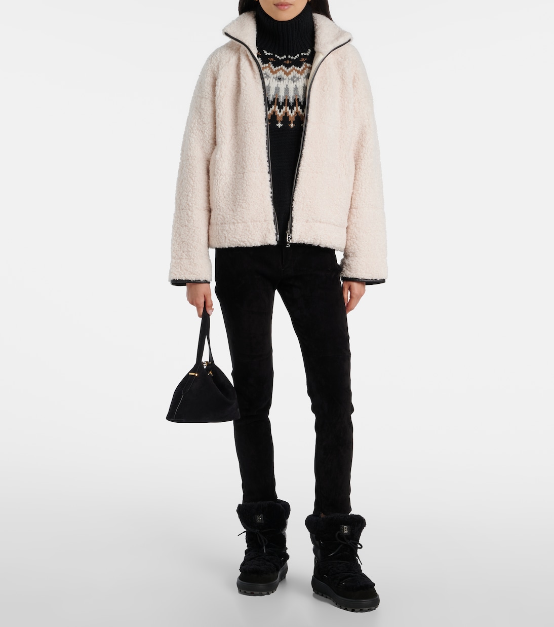 Pull Ingrid en jacquard de cachemire | Bogner
