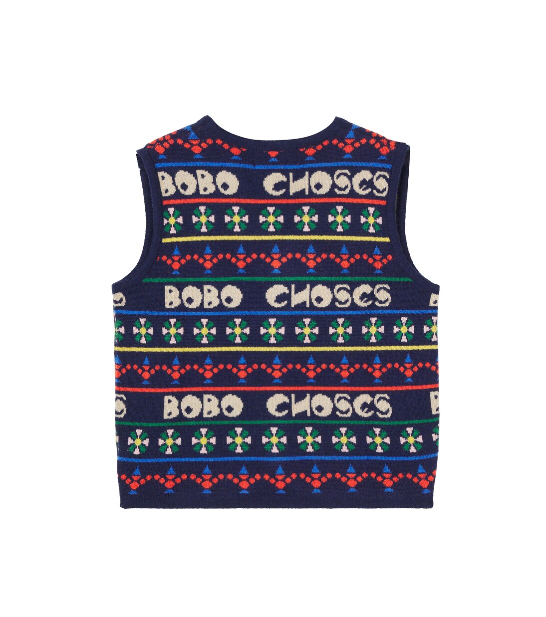 Buttoned sweater vest | Bobo Choses