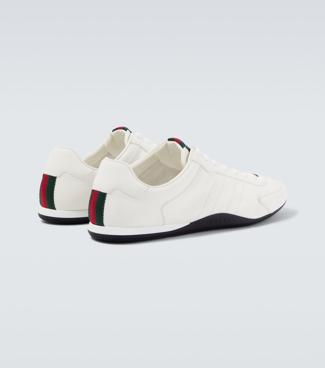 Gucci Shift leather sneakers | Gucci