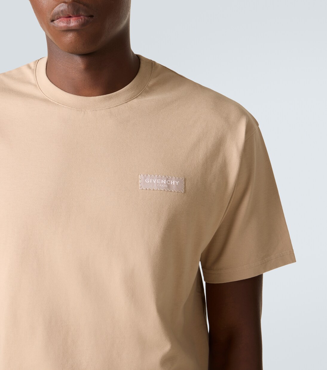 T-shirt in jersey di cotone con logo | Givenchy