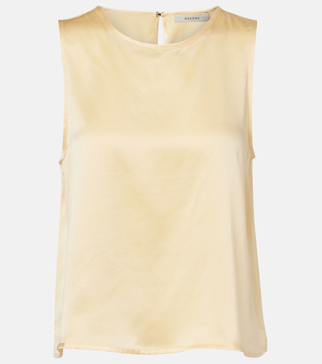 Sofia silk charmeuse tank top | Asceno