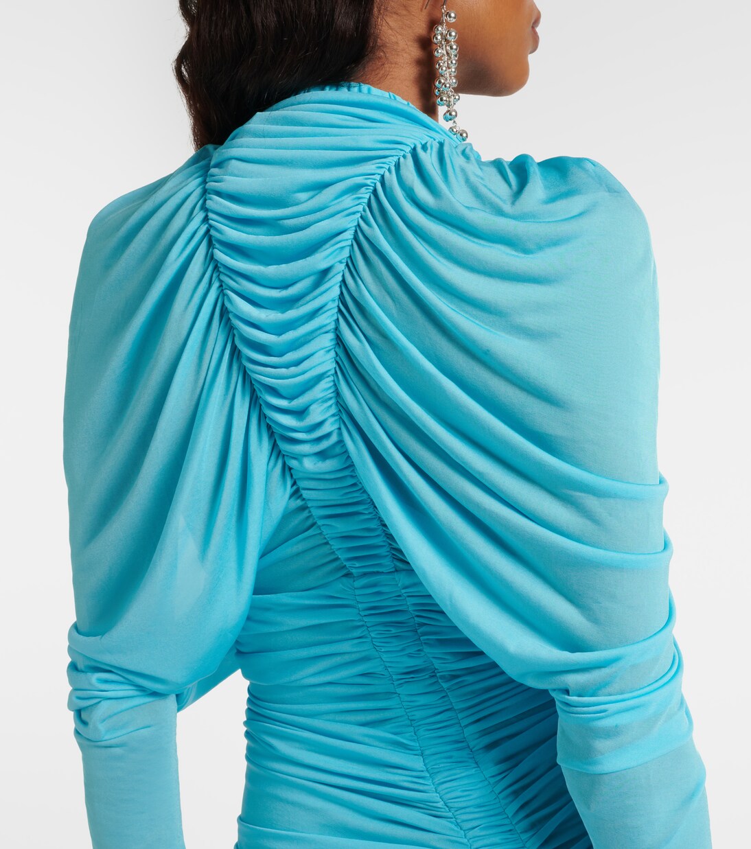 Orion ruched sheer minidress | Christopher Esber