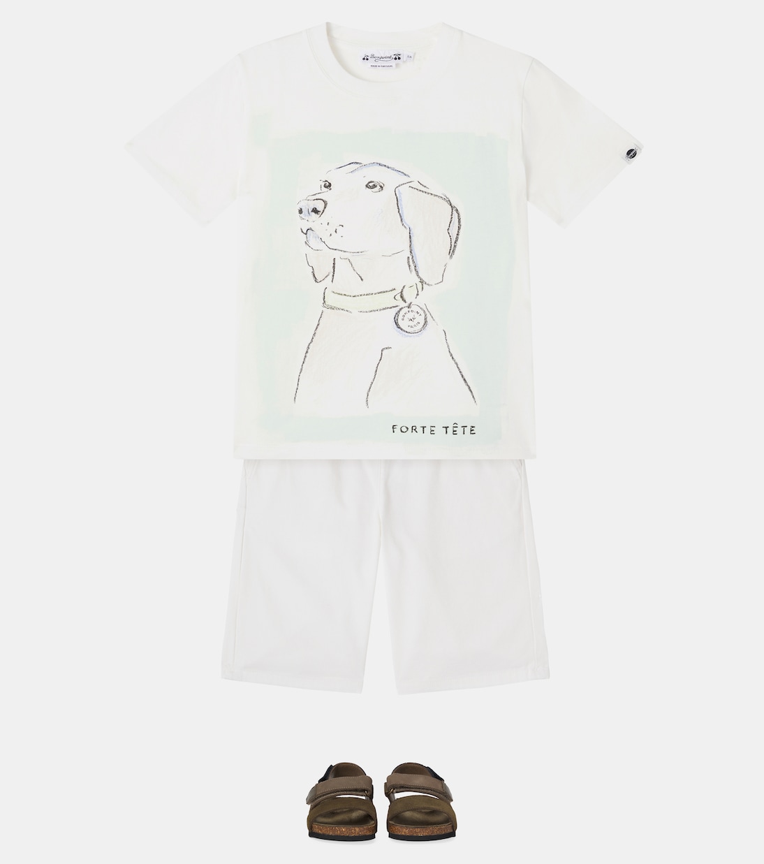 Elgar cotton shorts | Bonpoint