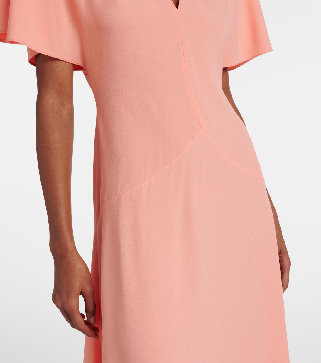 드레이프 칵테일 드레스 | Stella McCartney