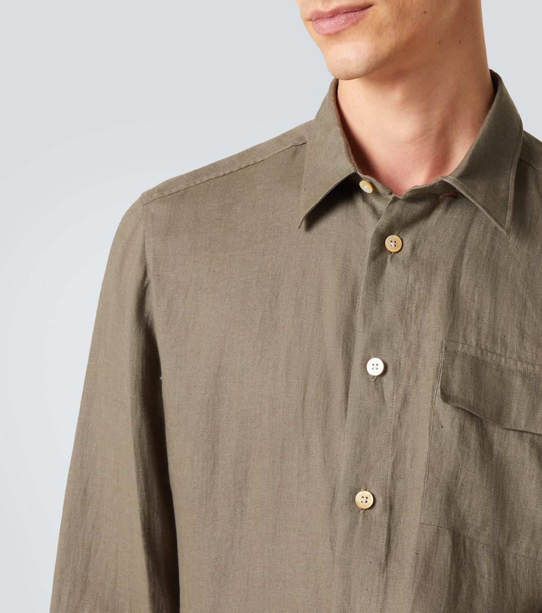 Linen shirt | Kiton