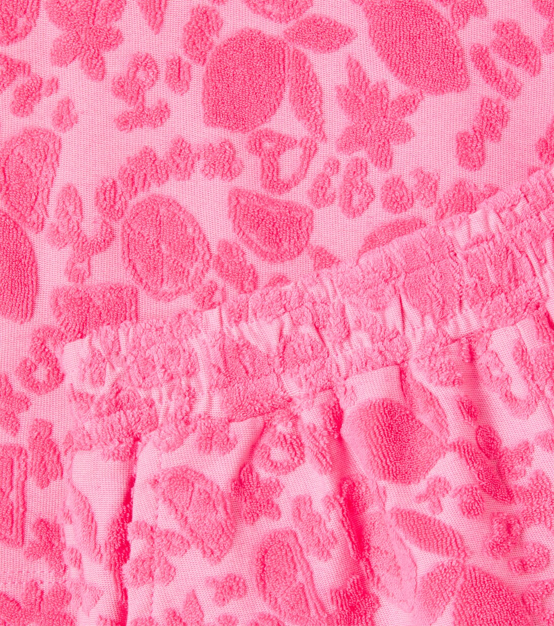 Set de top y shorts de rizo en mezcla de algodón | Molo