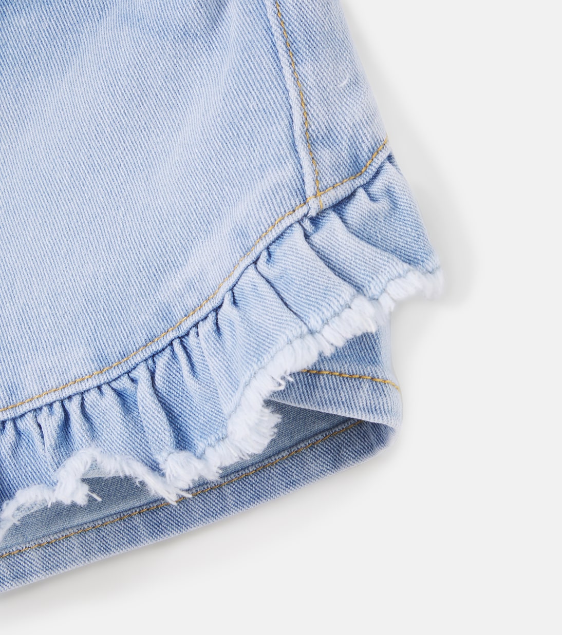 Shorts di jeans Agnetha con volant | Molo