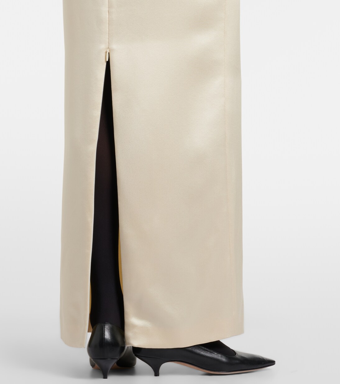 Silk satin maxi skirt | The Row