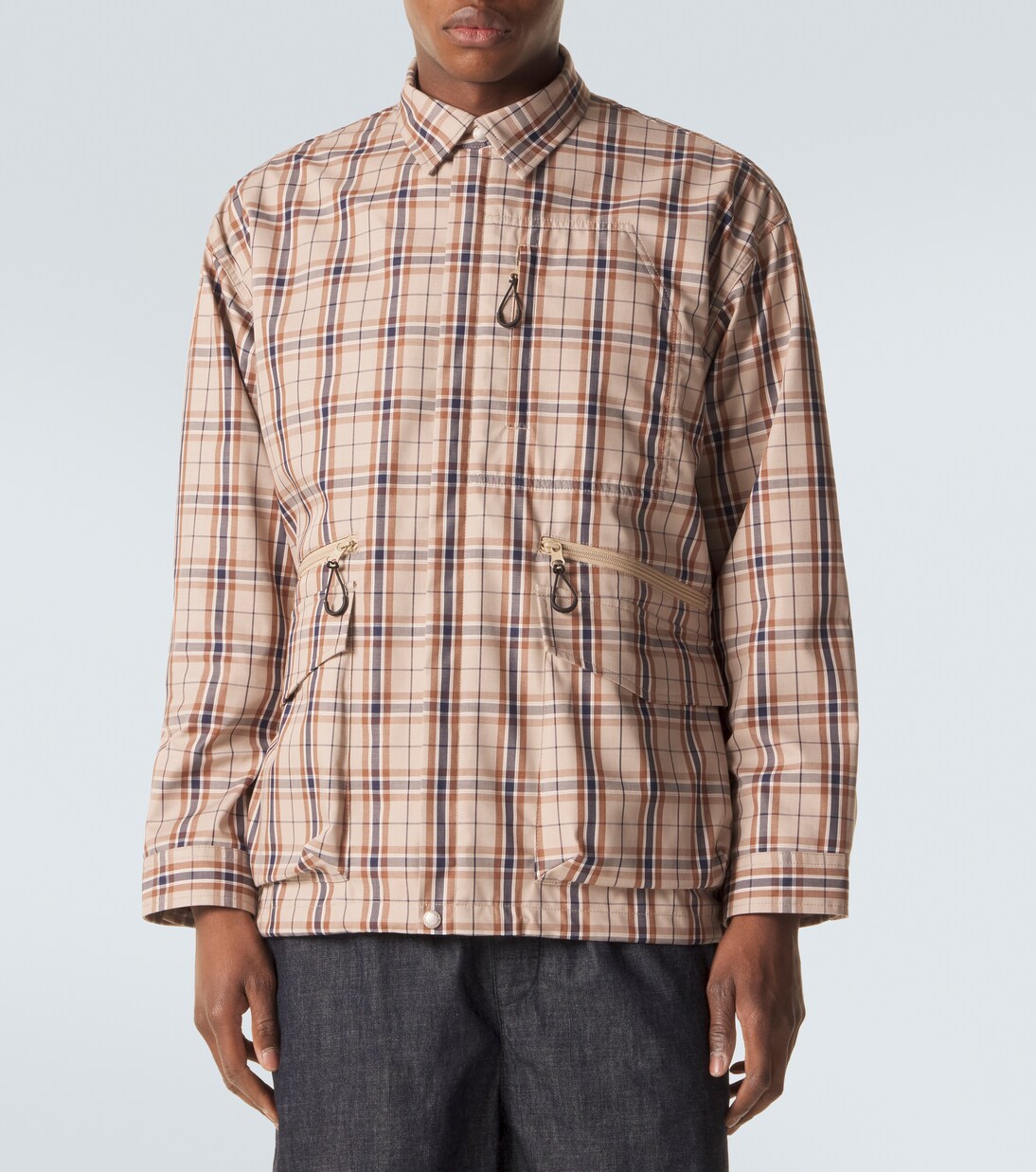 Chaqueta en mezcla de algodón a cuadros | Comme des Garçons Homme