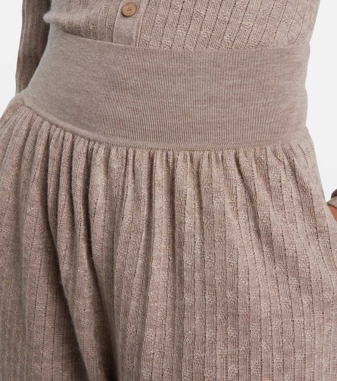 Cashmere and silk tapered pants | Loro Piana