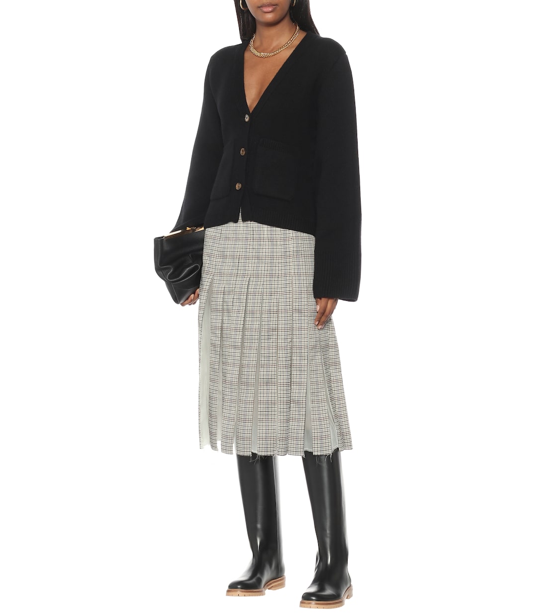 Botas altas Howard de piel | Gabriela Hearst