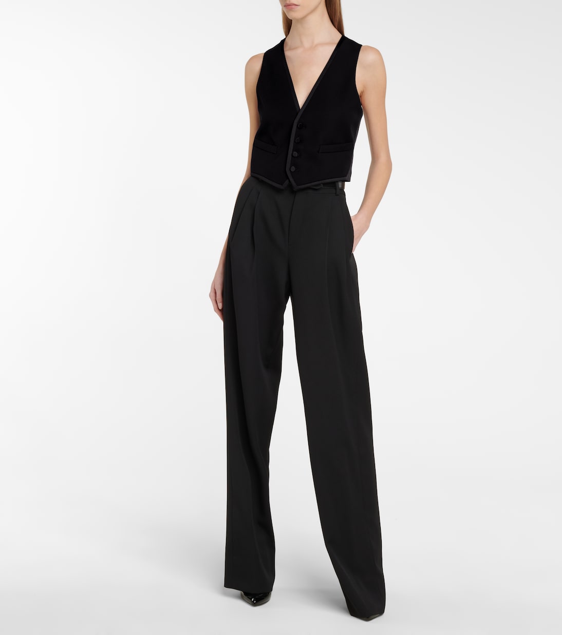 Weste aus Schurwolle | Saint Laurent