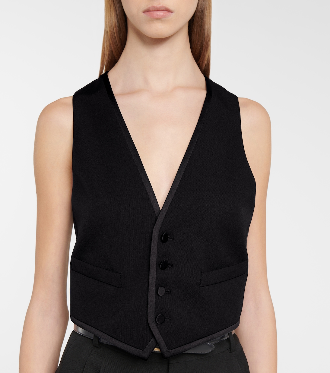 Weste aus Schurwolle | Saint Laurent