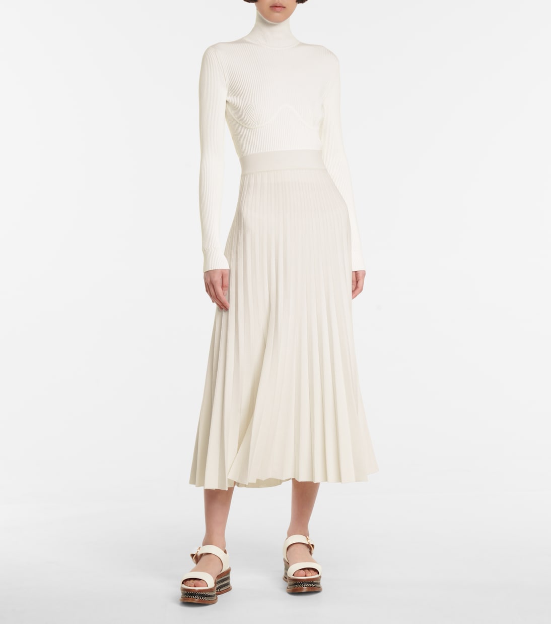 Pull Russel à col roulé en laine mélangée | Gabriela Hearst