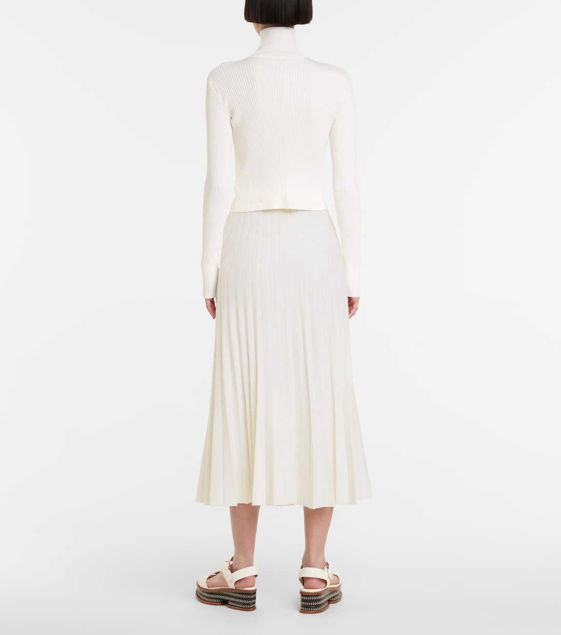 Pull Russel à col roulé en laine mélangée | Gabriela Hearst