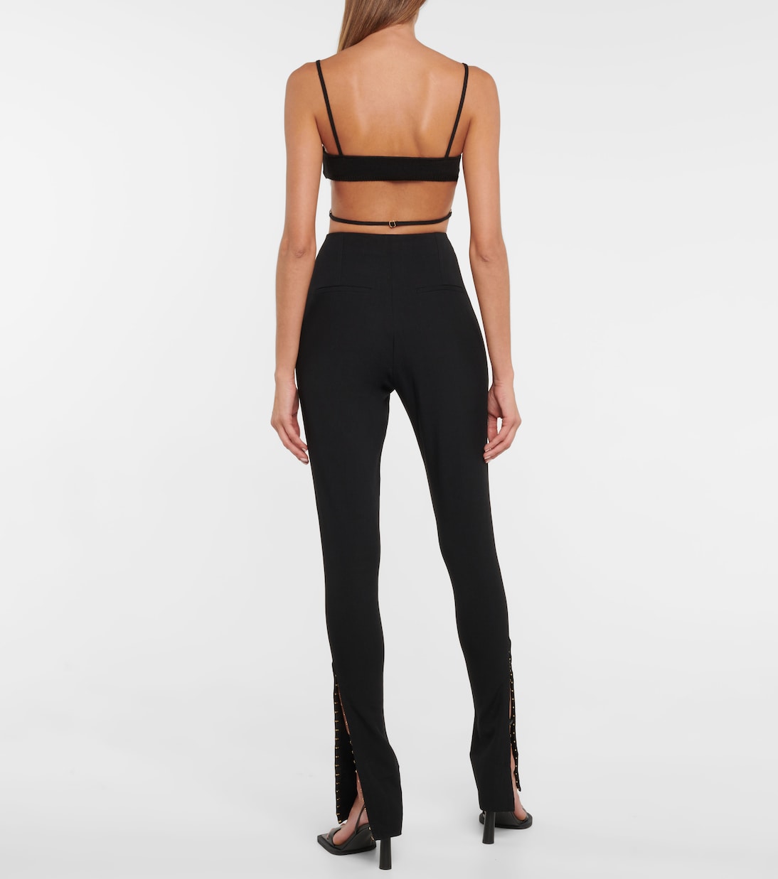 Le Pantalon Obiou stretch linen-blend pants | Jacquemus