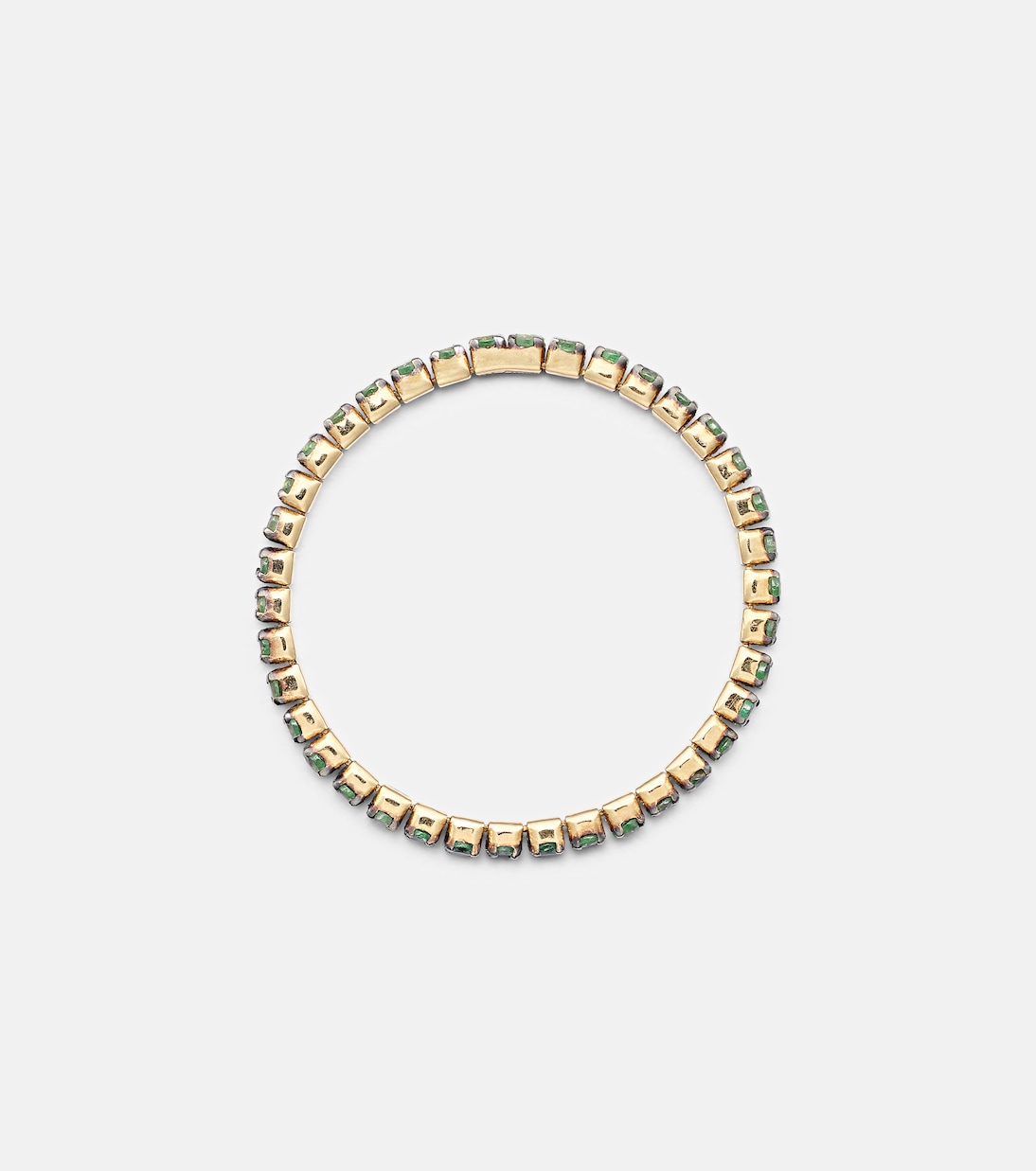 Bague Thread en or 18 ct et grenats | Shay Jewelry