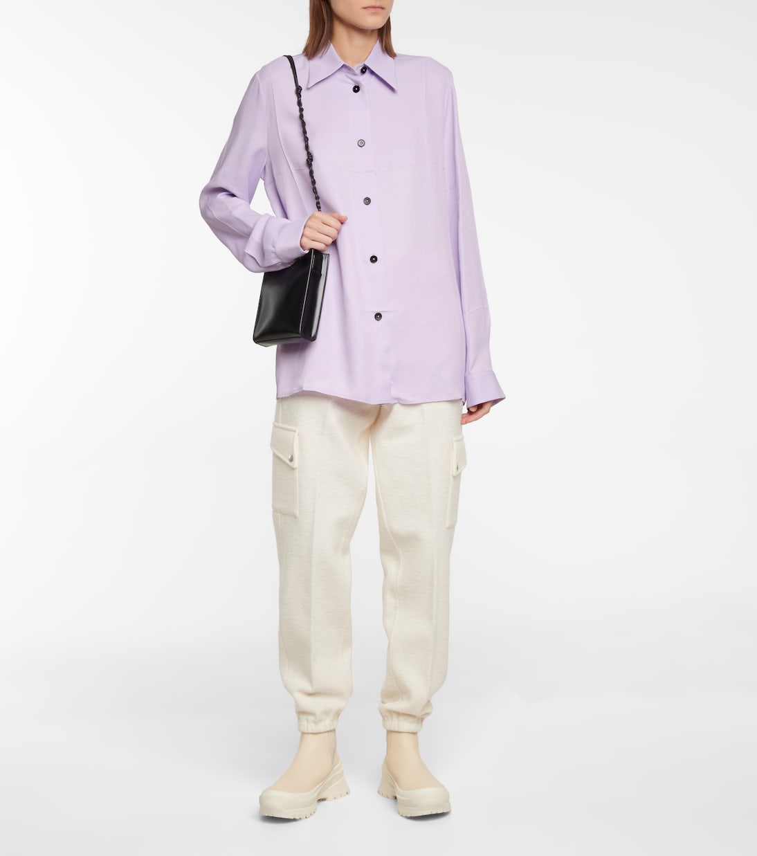 Camicia in crêpe | Jil Sander