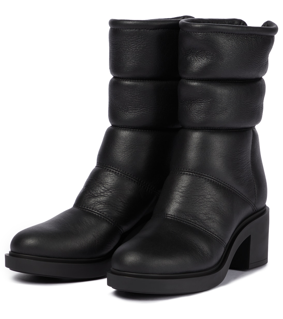 Botas de piel con forro de borrego | Gianvito Rossi