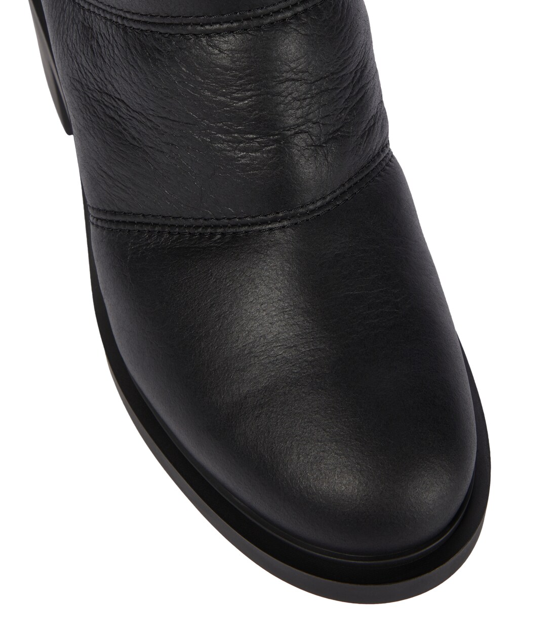 Botas de piel con forro de borrego | Gianvito Rossi
