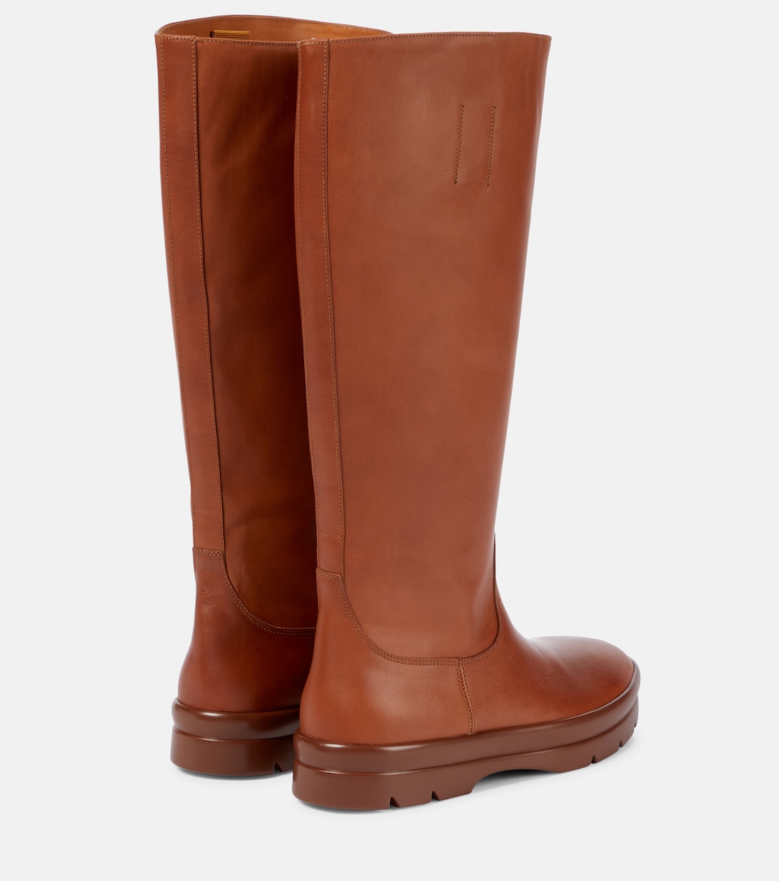 Botas altas Billie de piel | The Row