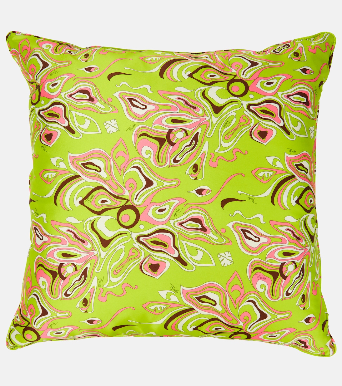 Printed cotton cushion | Pucci