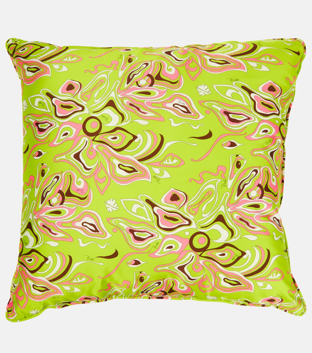 Printed cotton cushion | Pucci