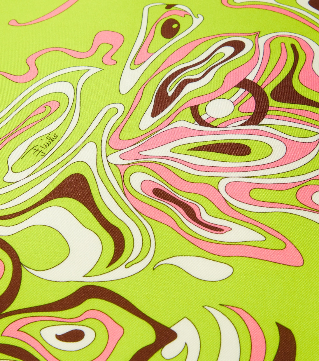 Printed cotton cushion | Pucci