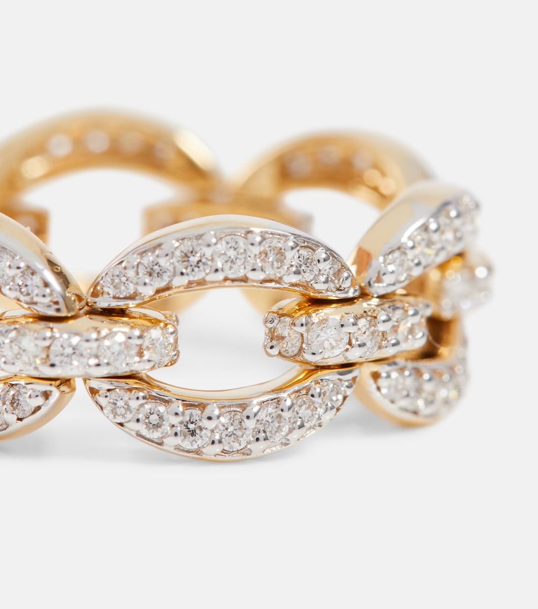 Bague Catena Petite en or 18 ct et diamants | Nadine Aysoy