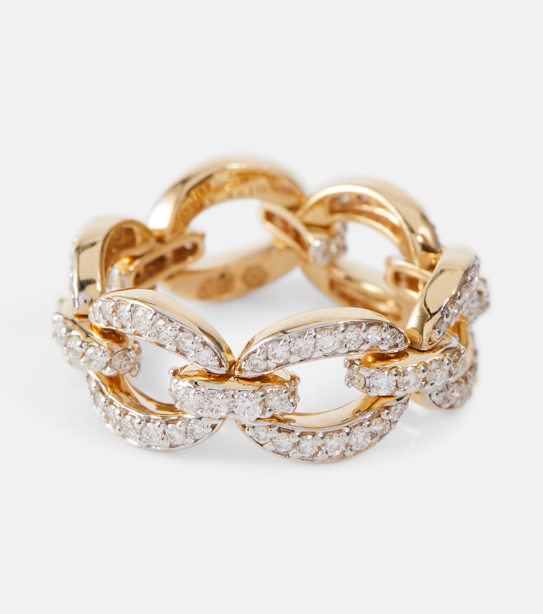 Bague Catena Petite en or 18 ct et diamants | Nadine Aysoy