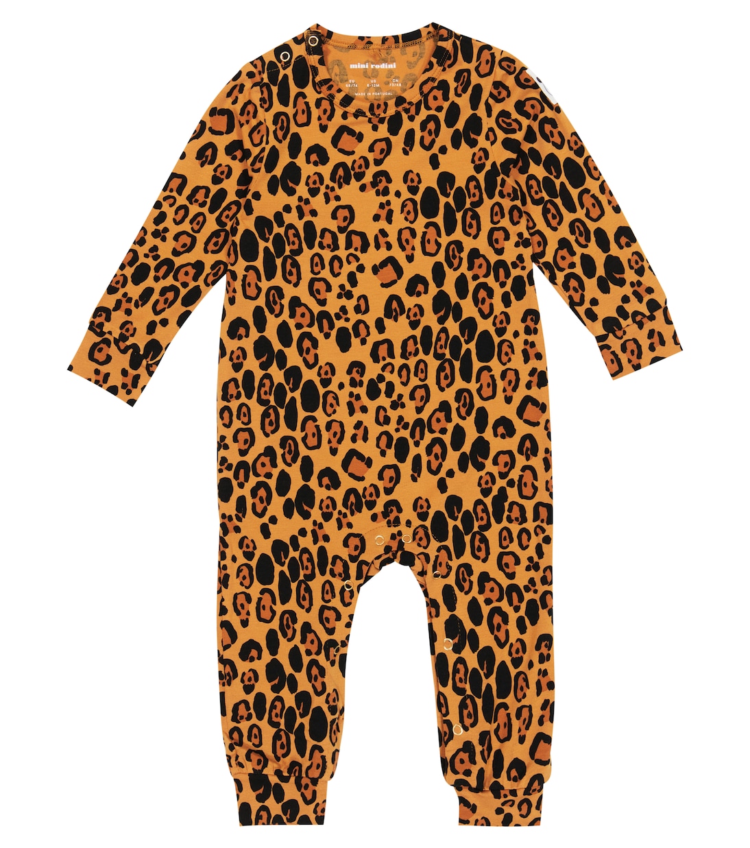 Baby - Tutina in jersey con stampa leopardata | Mini Rodini