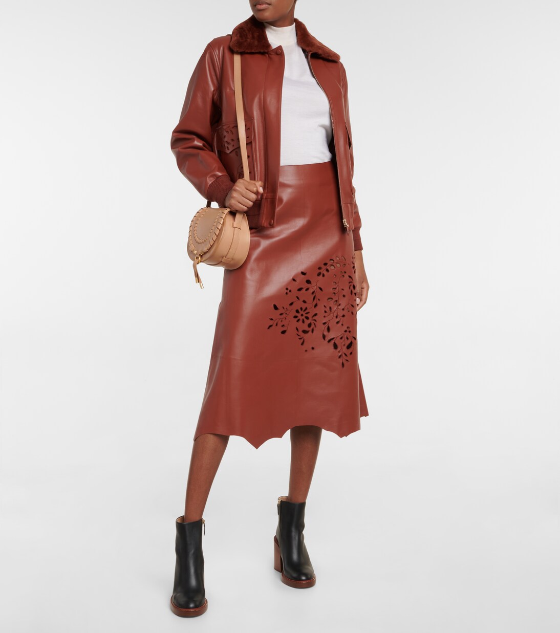 Borsa a tracolla Marcie Small in pelle | Chloé