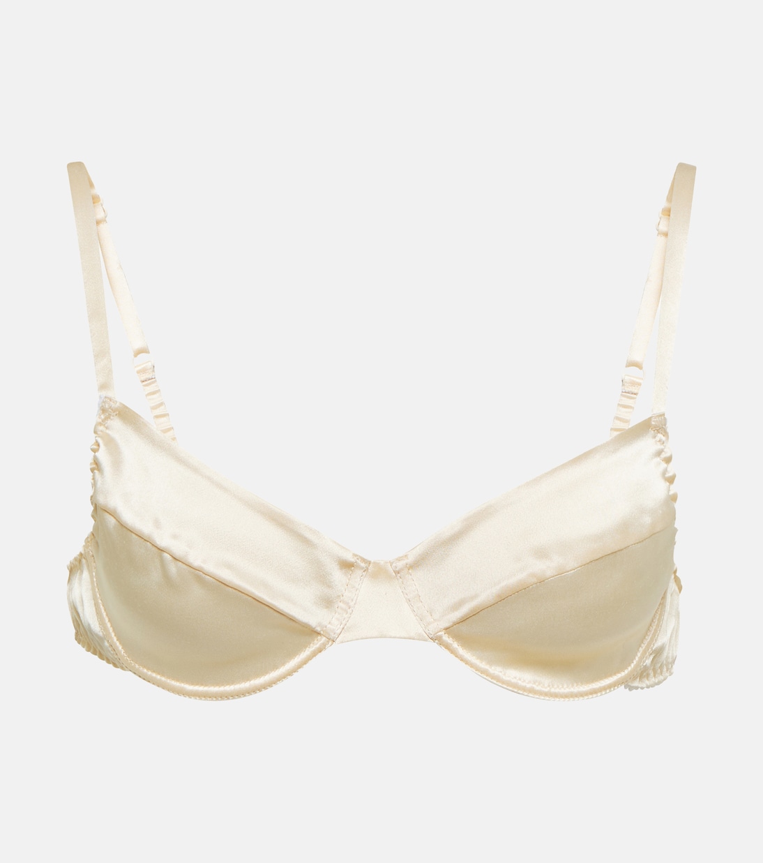Reggiseno in raso | Miu Miu