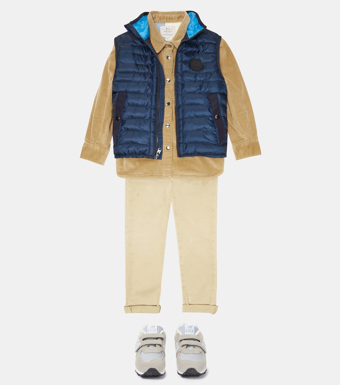 Camicia in velluto a coste | Woolrich Kids