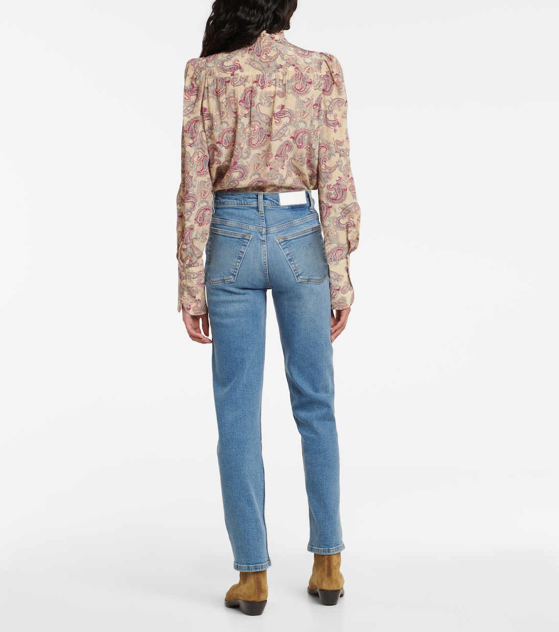 Jeans regular ‘70s a vita alta | Re/Done