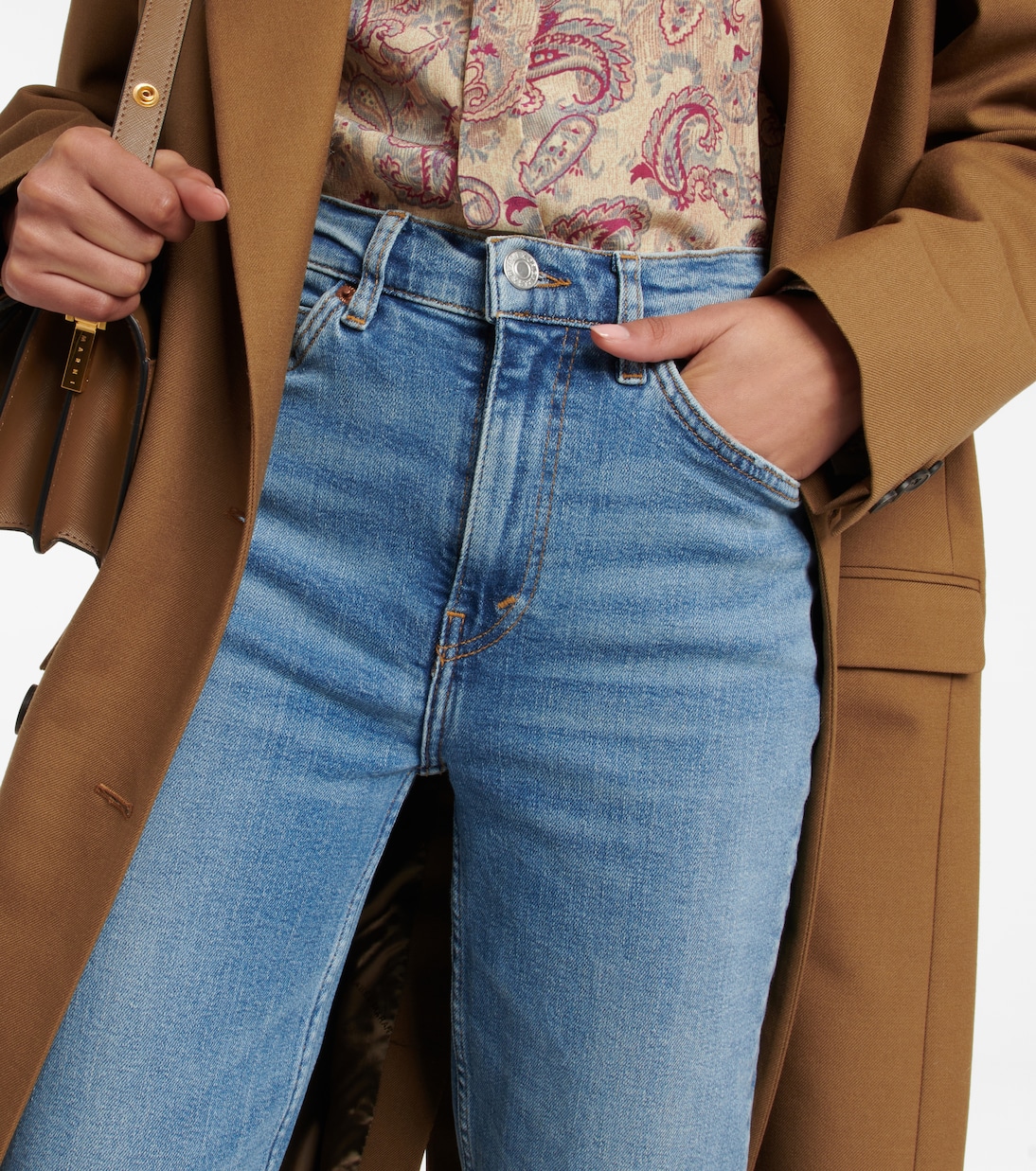 Jeans regular ‘70s a vita alta | Re/Done