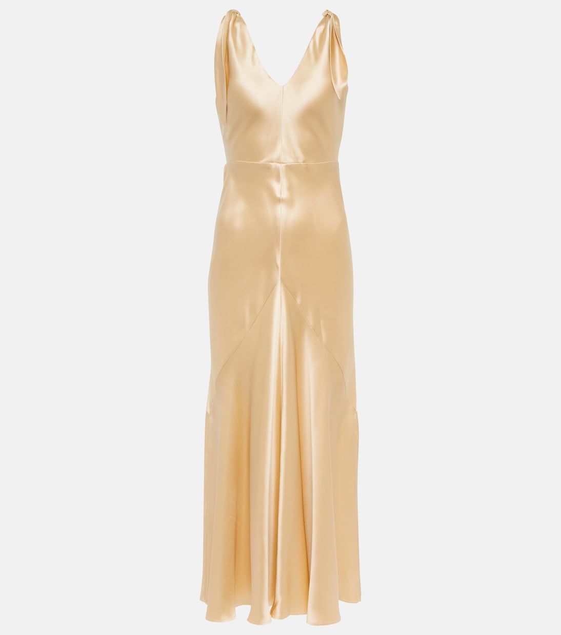 Silk satin gown | Gabriela Hearst