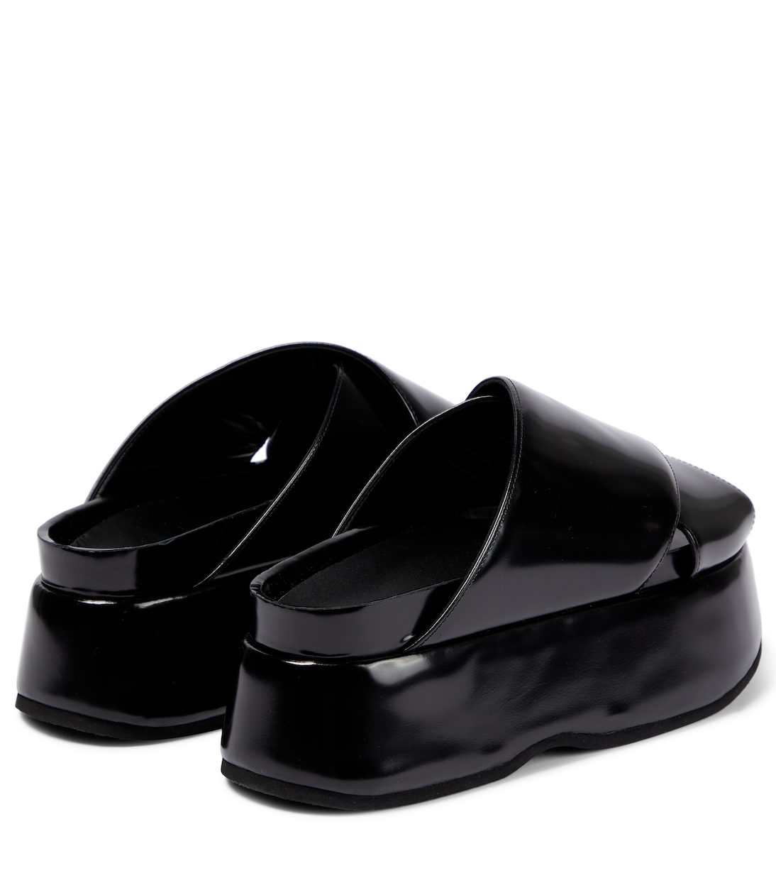 Sandali in pelle con platform | Junya Watanabe