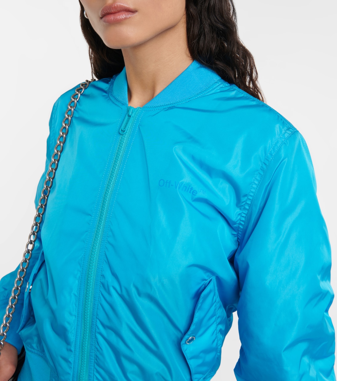 Logo bomber jacket | Off-White