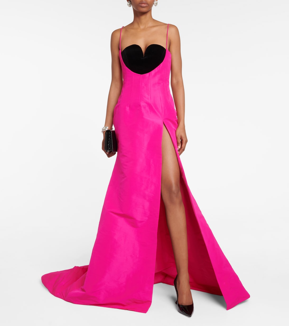 Scoop-front gown | LaQuan Smith