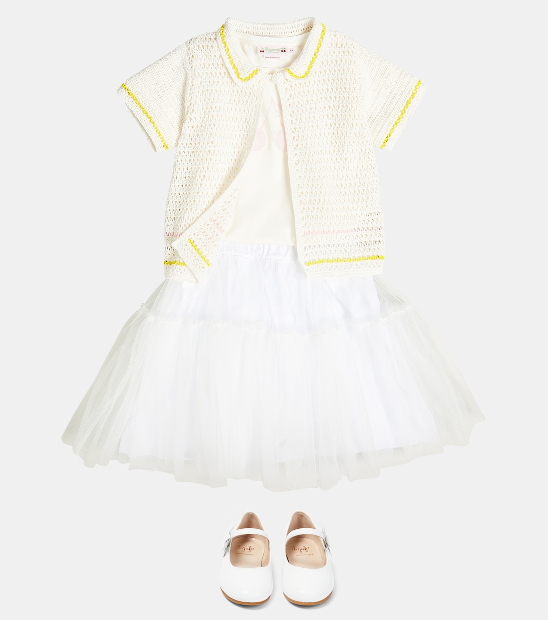 Cardigan Claro in maglia aperta | Bonpoint