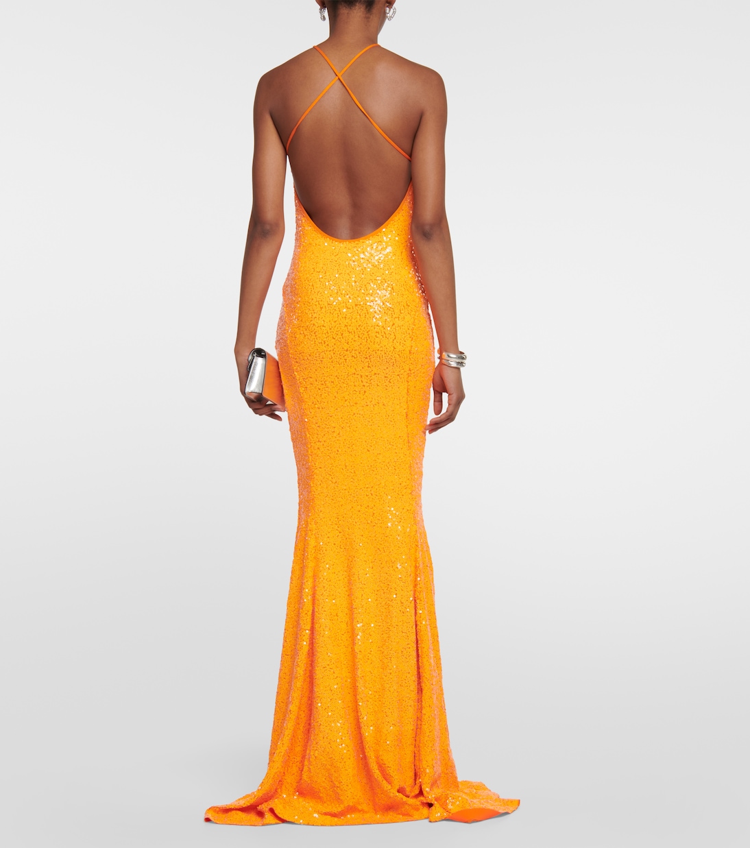 Sequined gown | Norma Kamali