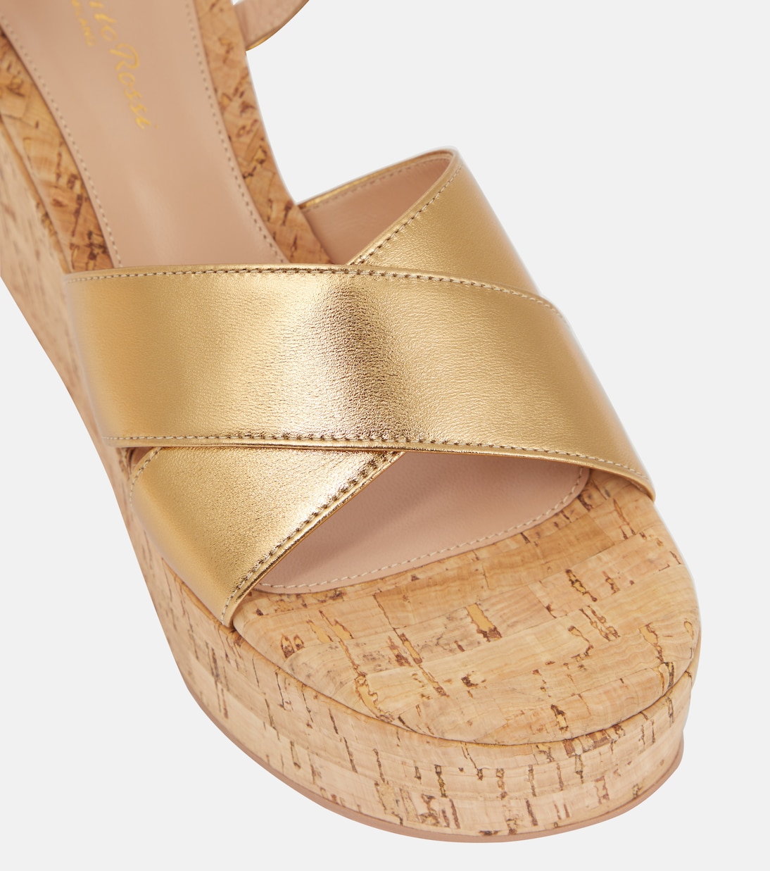 Sandali in pelle con zeppa | Gianvito Rossi