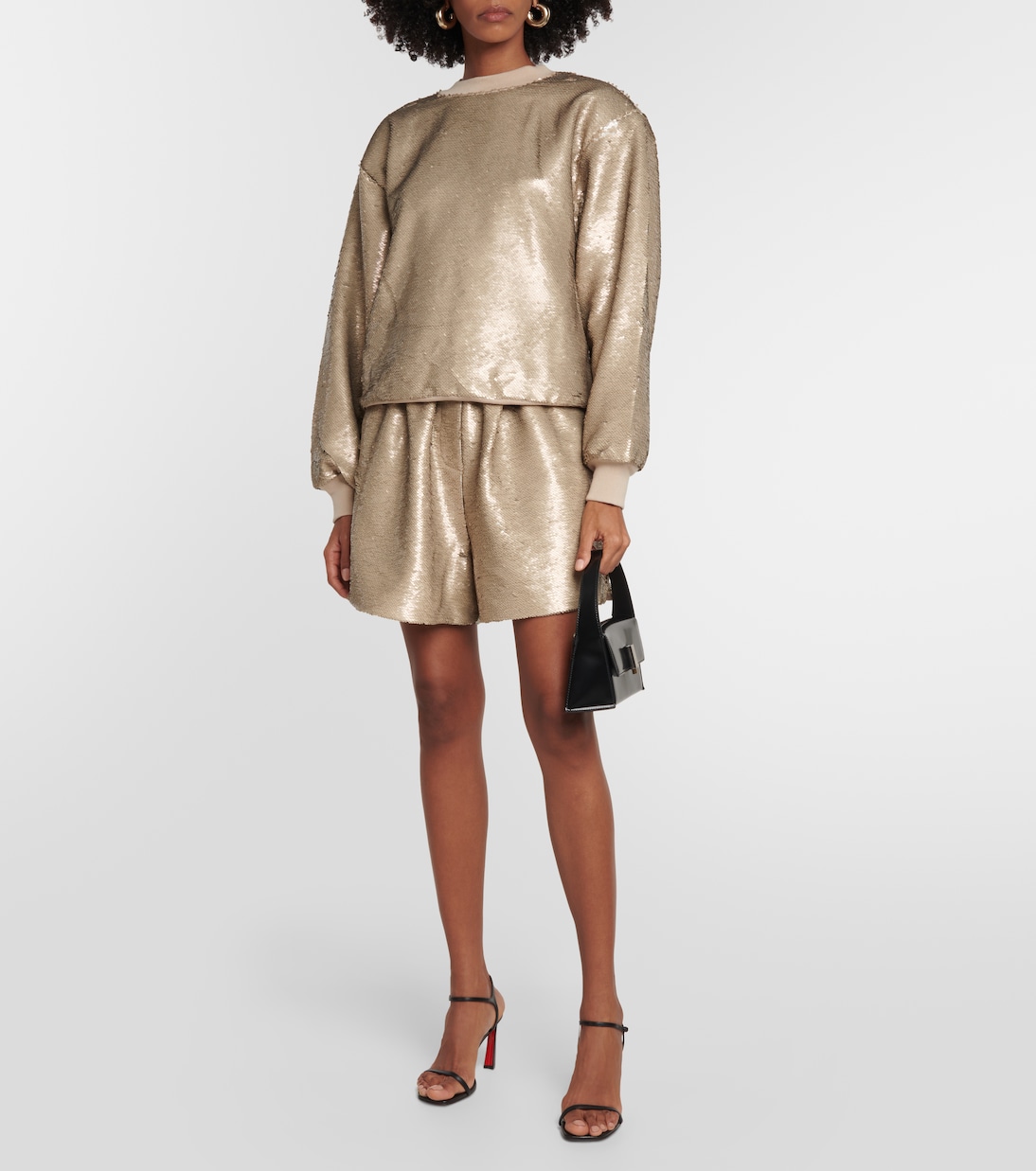 Metz sequined sweatshirt | The Frankie Shop