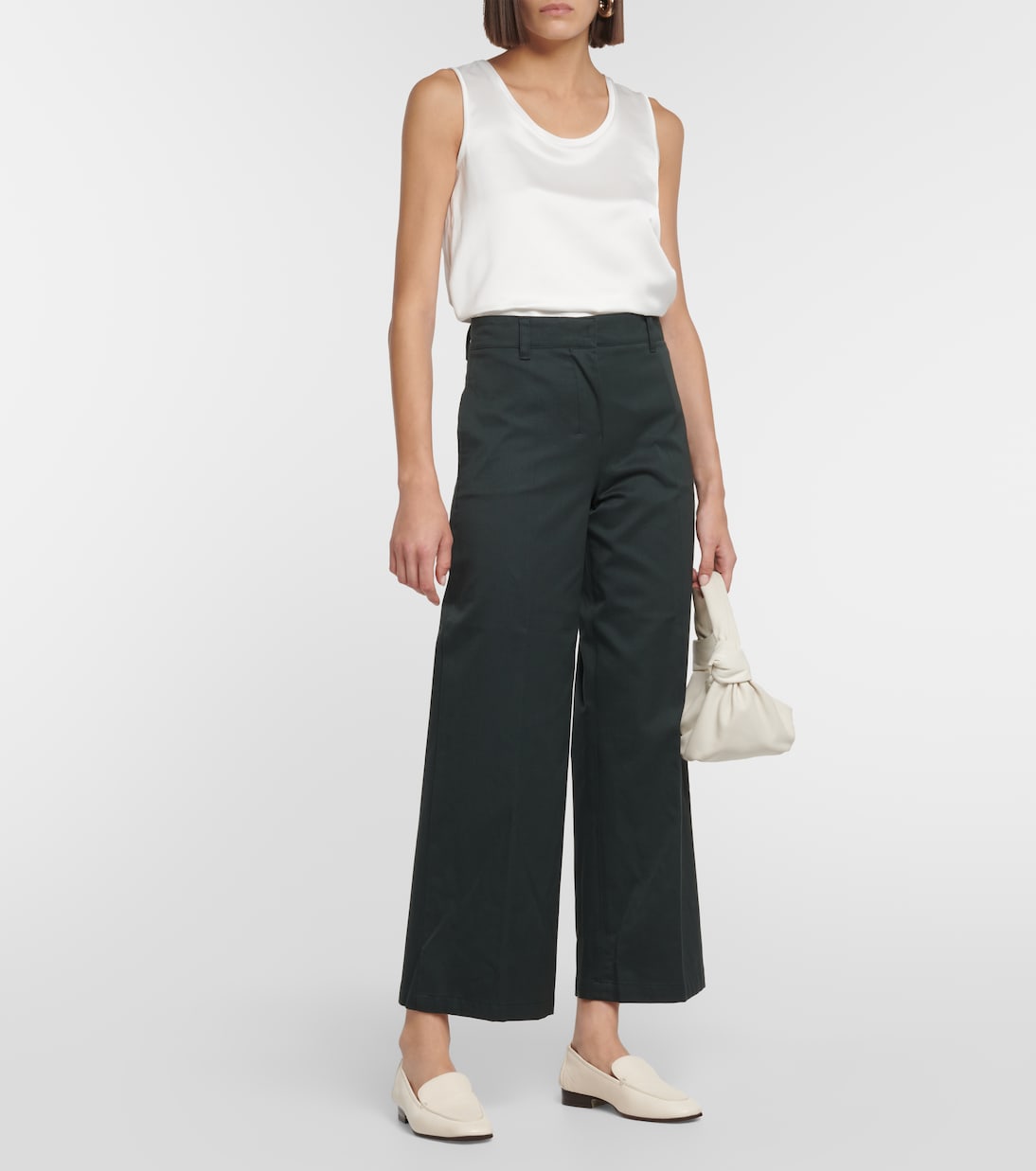 Cotton straight pants | 'S Max Mara