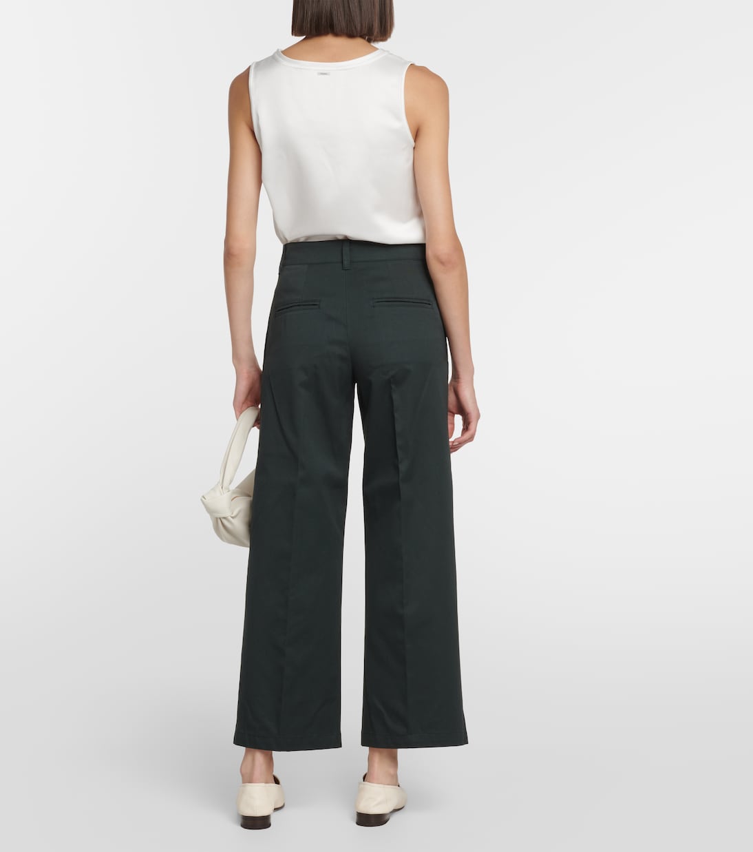 Cotton straight pants | 'S Max Mara