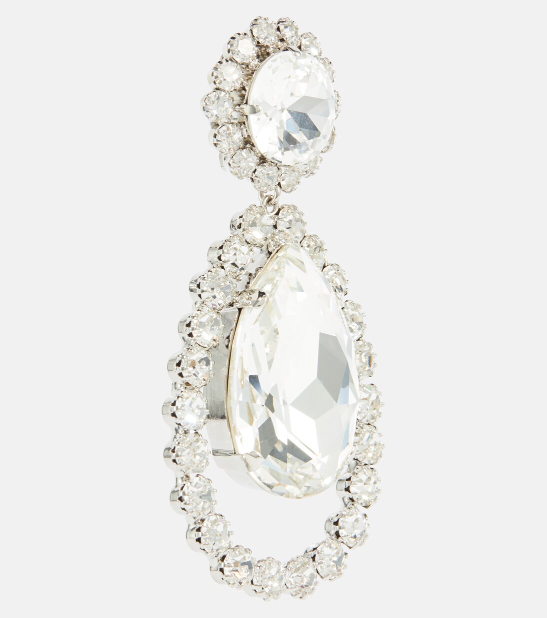 Embellished clip-on earrings | Alessandra Rich
